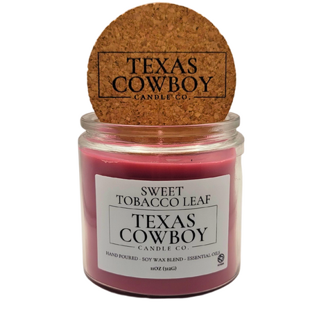 Sweet Tobacco Leaf  Texas Cowboy Candle Co.