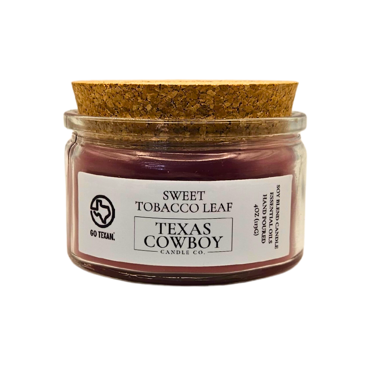 Sweet Tobacco Leaf  Texas Cowboy Candle Co.